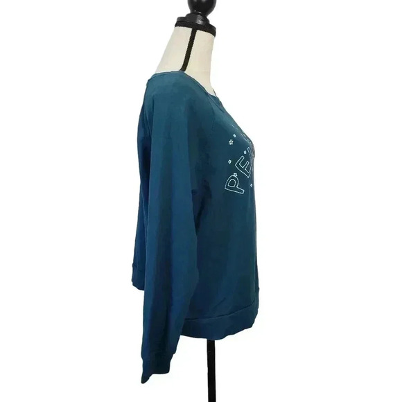 Peloton Embroidered Star Raglan Sweatshirt - Picture 3 of 6